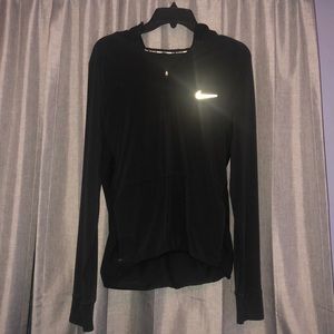 Black Nike 1/4 zip